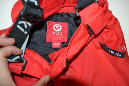 Kalhoty na lyže, oteplováky zn. ydi tex vel.98/104, 98