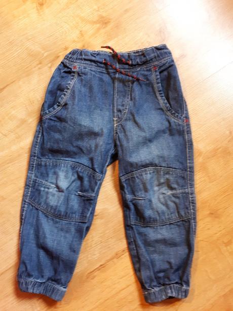 Pohodlné džíny rifle , h&m,98