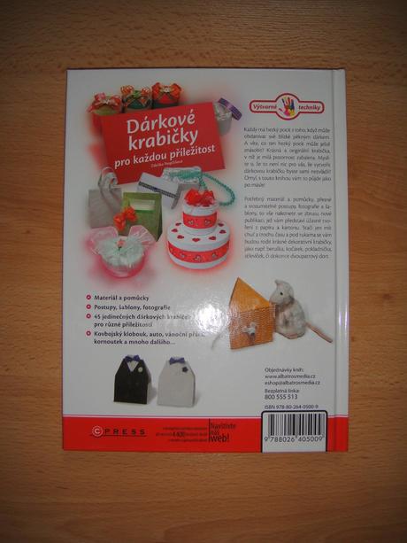 Kniha dárkové krabičky pro každou příležitost,