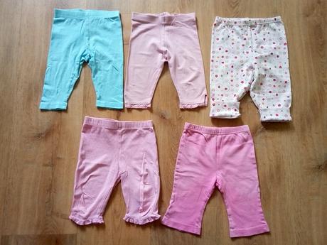 5 x třičtvrteční legíny,next, lindex,ham, atd, lindex,86