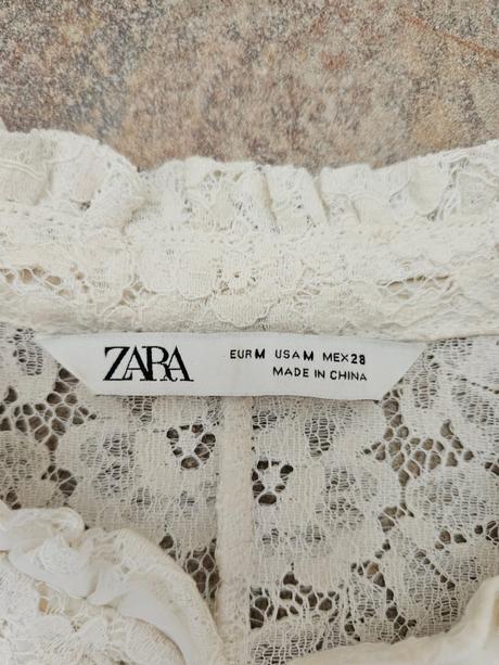 Krajkové šatičky, zara,m