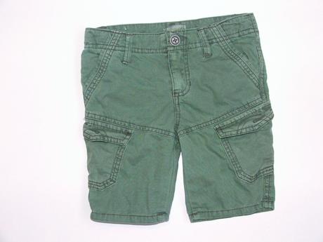 J762 plátěné chlapecké kraťasy vel. 5 let, vertbaudet,110