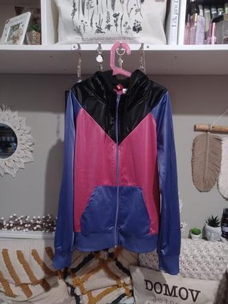 Barevná sportovní mikina xs/s, 158-170, h&m,164