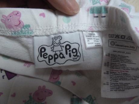 Teplejší termo legíny + běžné legíny peppa pig, lupilu,122