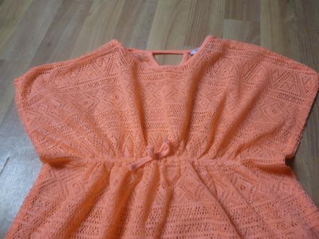 Neon přehoz na plavky vel. 8-10, primark,134