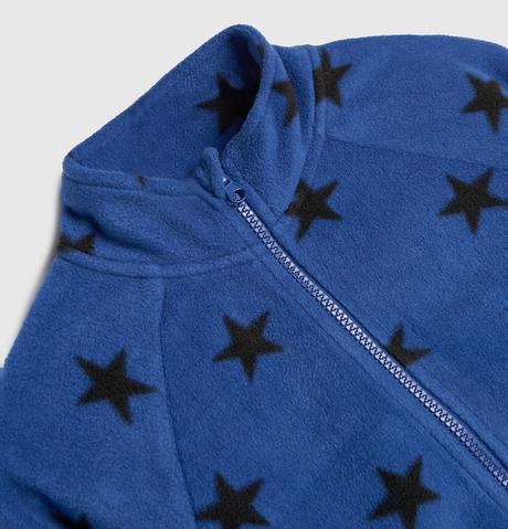 Fleecová hvězdičková mikina vel. 104, fox & bunny,104