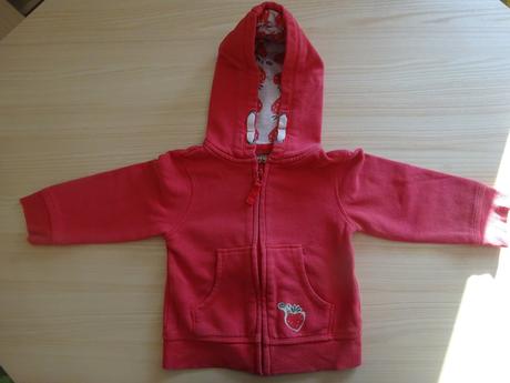 Komplet mikina a tepláky s jahodou, vel. 92, next,92