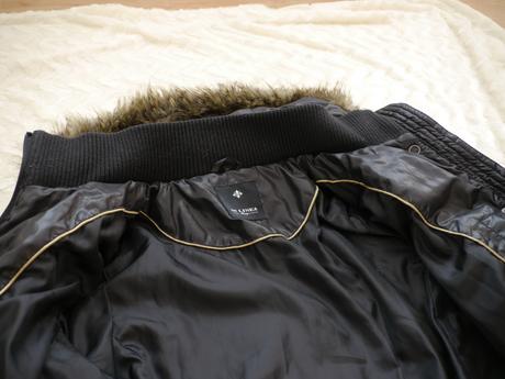 Cerny prosivany kabat od in linea firenze, 36