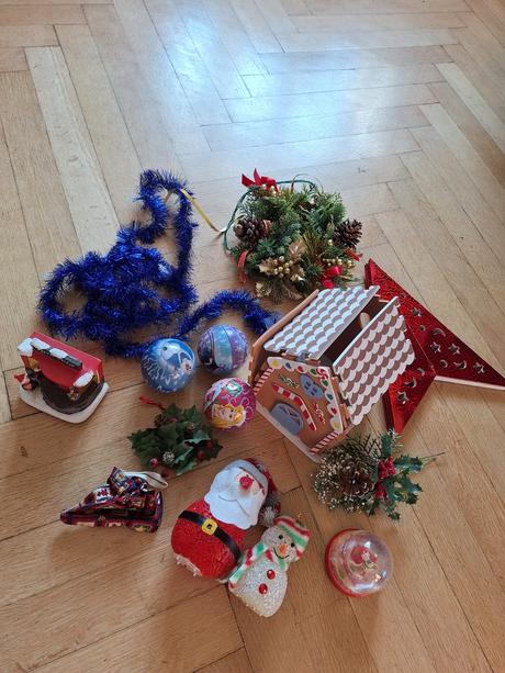 Vánoční dekorace sada set, 