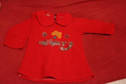 Dívčí halenka motýlek a srdíčka, 98