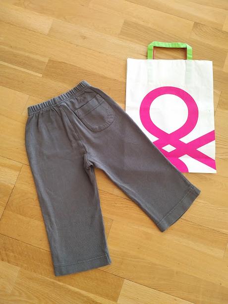 Benetton tepláky 12-18m, 100 bavlna, benetton,86