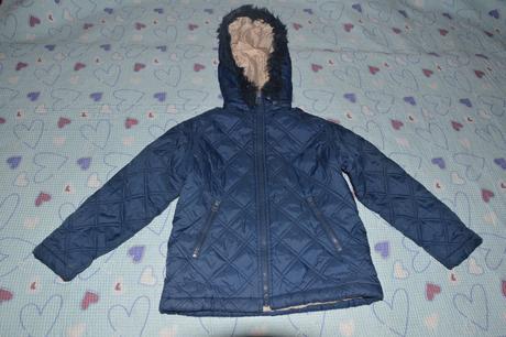 Prošívaná bundička kabátek zimní oteplené, 110