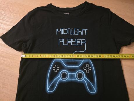 Tričko s kr. rukávem midnight player sinsay, sinsay,140