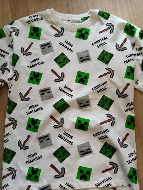 Tričko minecraft, reserved,164