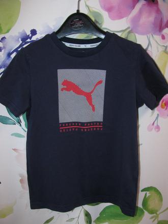 Tmavě modré bavlněné tričko puma, puma,140