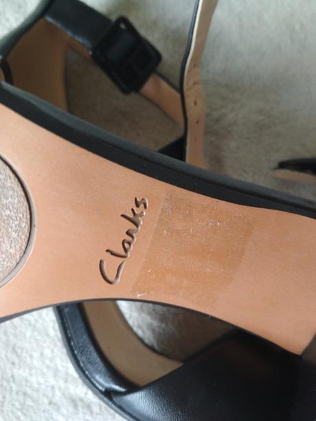 Černé dámské kožené boty 37 clarks, clarks,37