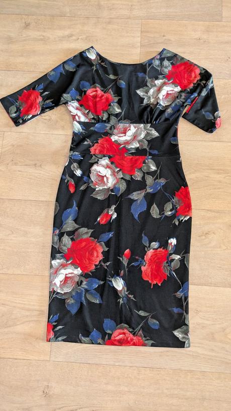 Krásné květované šaty vel. m, 38, m