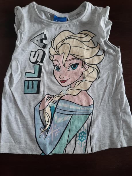 Tričko elsa disney 86 s volánky, disney,86