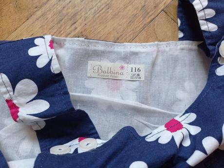 Šaty kopretina 116 balbina, 116