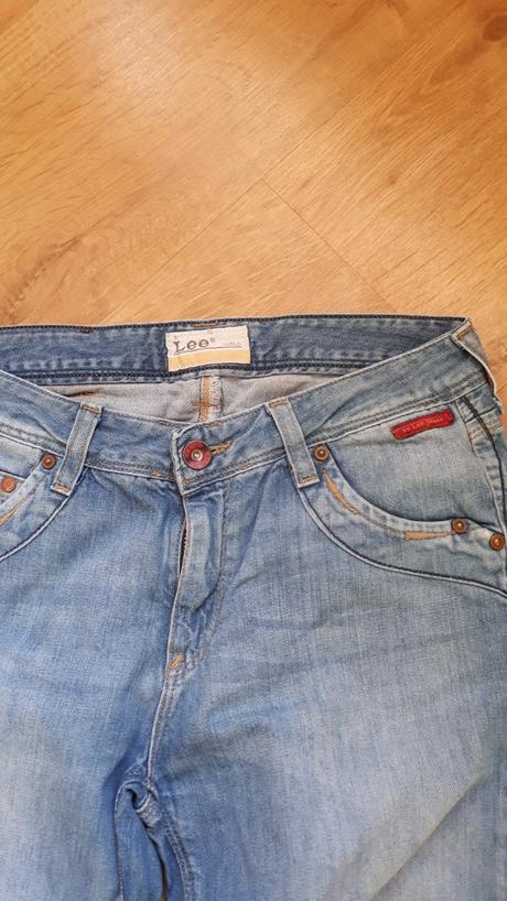 Bezva dívčí džínové 3/4 lee, lee,158