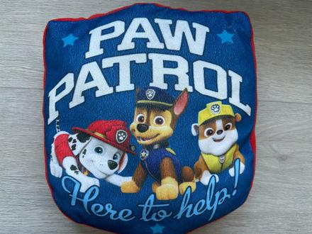 Plyšový polštář paw patrol,