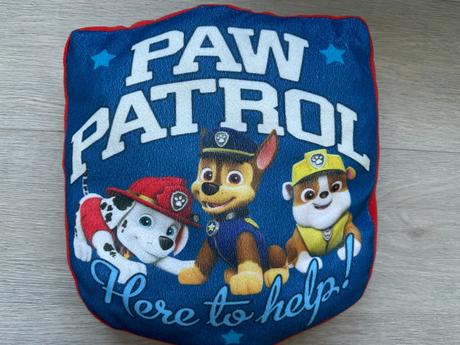 Plyšový polštář paw patrol, 