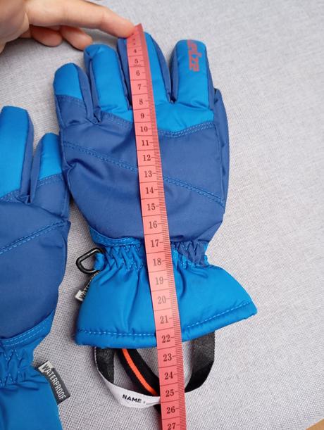 Dětské lyžařské rukavice decathlon vel128, decathlon,128