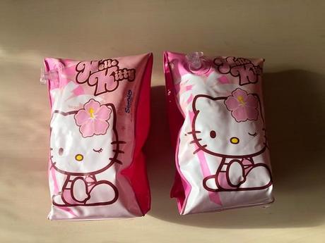 Nafukovací rukávky "hello kitty", 