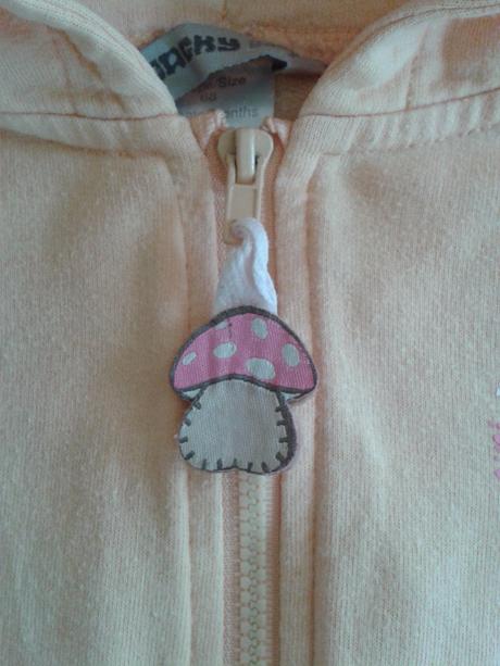 Bunda, mikina jacky baby dívčí vel. 80, jacky,80