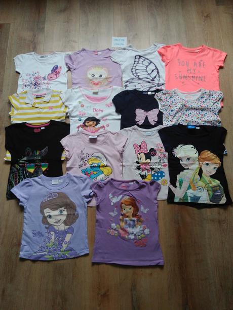 6x tričko,yd,tcm, caa,mas,disney,vel 110/116, 116