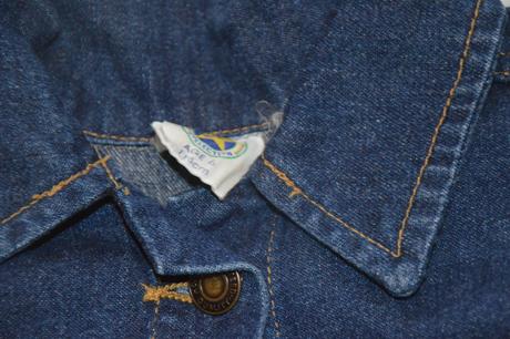 116 džínová bavlněná bunda, 116