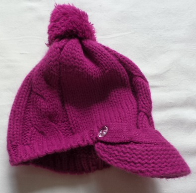 Dívčí pletená čepice s kšiltem - 3/4 roky, gymboree,104