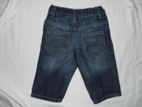 Komplet červeného trička a super riflíků, rebel,74