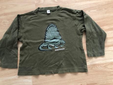Dimetrodon dlouhý rukáv khaki / olivová 116/122, 116
