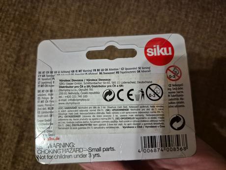 Matchbox auticka + siku vrtulník, 