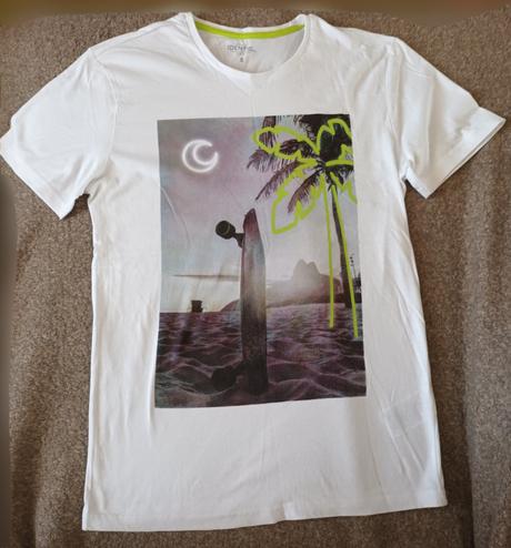 Chlapecké triko bílé krátký rukáv identic, kik,s