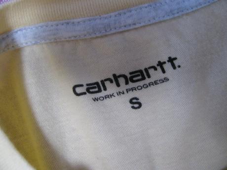 Dámské bavlněné žluté tričko carhartt., s