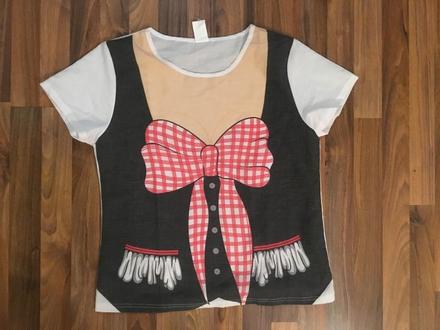 Nové triko mašle, vel m/l, party more, m