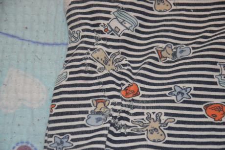 Body bez rukávu, mořský motiv, c&a,86