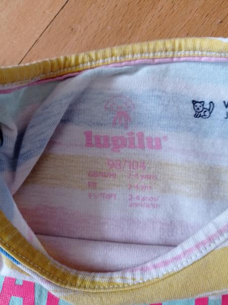 Triko krátký rukáv 98/104 lupilu, lupilu,98