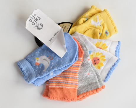 Ponožky vel. newborn, f&f,17
