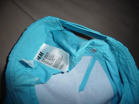 Neonově modrá kšiltovka h&m na 8-14l, h&m,134