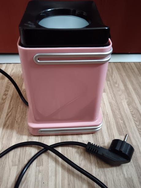 Růžový popkornovač ambiano - párkrát použitý., 