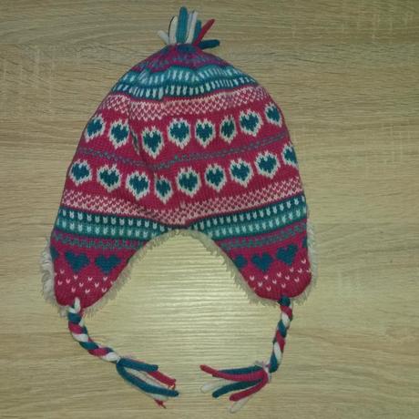 Pletená čepice s kožešinkou vel. 74-80, john lewis,80