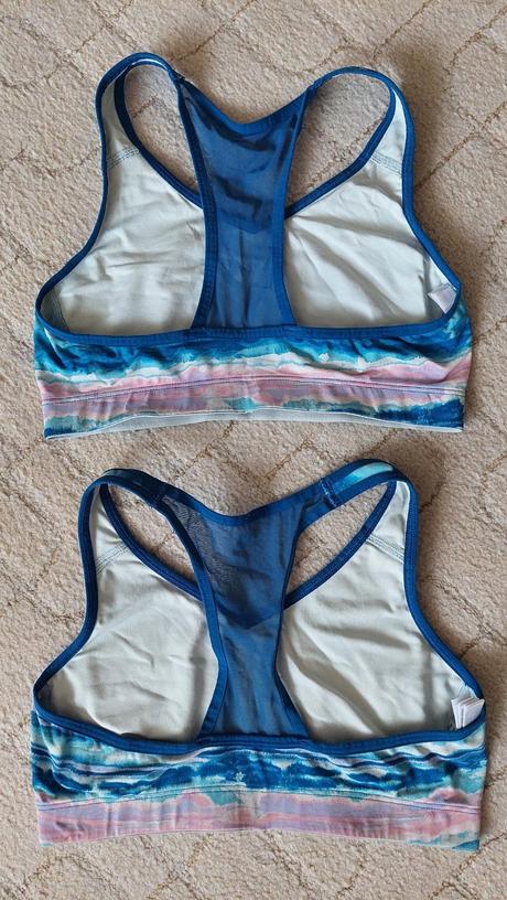 Dvě sportovní podprsenky tchibo, tchibo,s