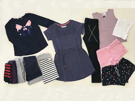 Balík oblečení h&m, vel. 122/128 (6 - 8 let), 122–134