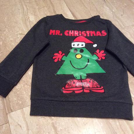 Mikina s vánočním stromečkem zn. rebel, 92