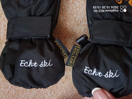 Rukavice s medvídkem zn."echt" vel."4-6let", echt