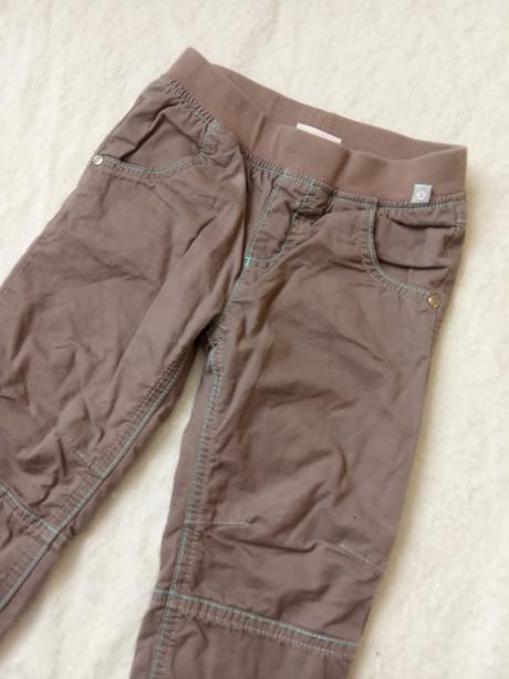 Zateplené kalhoty 1-2roky, 92