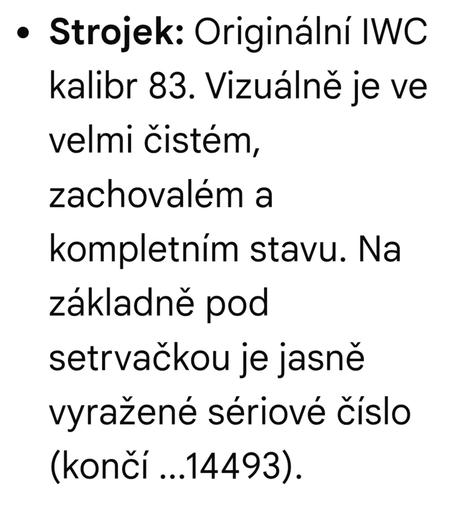 Starožitné náramkové hodinky iwc schawhausen,